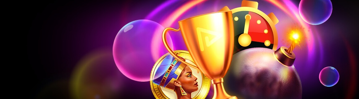 Non-Stop Drop & Races!<br> целый год турнирного<br> веселья от Playson!